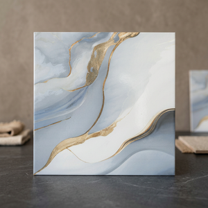 Impresionantes Baldosas de Cerámica Mate Rústicas de 40x40cm, Semi-Porcelana, con Acabado Digital, para Diseño de Interiores - Product Image 1