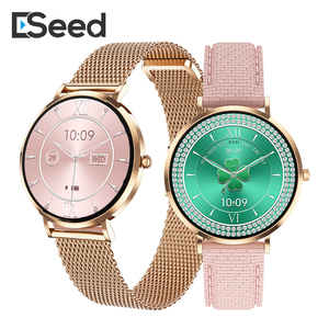 Eseed T8 MINI <span class=keywords><strong>Smartwatch</strong></span> Da donna schermo HD AMOLED 1.19 pollici Ultra-sottile <span class=keywords><strong>in</strong></span> <span class=keywords><strong>acciaio</strong></span> <span class=keywords><strong>cinturino</strong></span> per dormire Tracker donna Sport Reloj Da Fit - Product Image 1