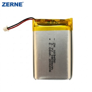 Baterai Lithium Polymer Datar <span class=keywords><strong>3</strong></span>.7v 1800mah 4s Ukuran Kustom Dapat Diisi Ulang <span class=keywords><strong>3</strong></span> Jalur - Product Image 1