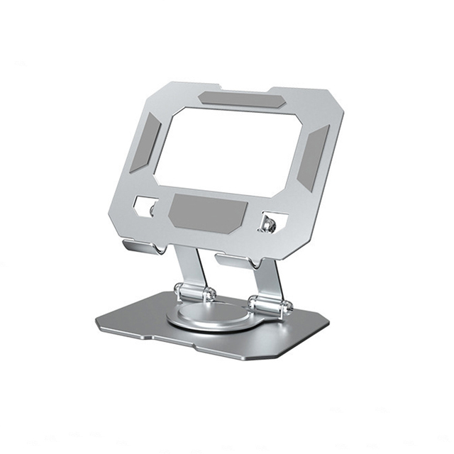 Adjustable Height Swivel Tablet Stand Foldable Metal Desktop Holder for Drawing & Gaming