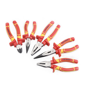 Alicates Aislados <span class=keywords><strong>VED</strong></span> OEM de Acero al Cromo Molibdeno, Grado Industrial, Duraderos, Resistentes a Alto Voltaje, de Corte, con Protección ESD, Biselados - Product Image 1