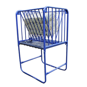 JH-Mech Farm & Yard grande altezza regolabile rastrelliera di fieno per grandi animali multifunzionale in metallo per grano di fieno - Product Image 1