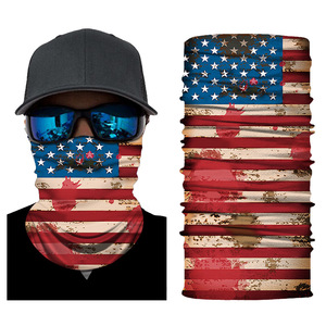 Unisex elegante Live Free Thin Blue Line <span class=keywords><strong>Flag</strong></span> American Quick Dry microfibra copricapo Outdoor Magic <span class=keywords><strong>Bandana</strong></span> Neck ghetta - Product Image 2