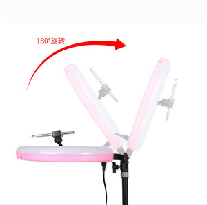 Nouveauté 2020 AL-33 Anneau lumineux pour selfie de 13 pouces avec trépied et télécommande <span class=keywords><strong>sans</strong></span> <span class=keywords><strong>fil</strong></span> pour diffusion en direct/maquillage - Product Image 2