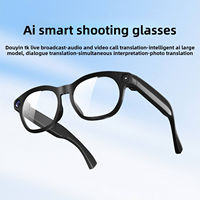 Occhiali Smart AI CY03 Economici con Fotocamera HD 1080P, Supporto Live Streaming, Traduzione Chat GPT, Navigazione AR, Montatura in Metallo, IPX-4