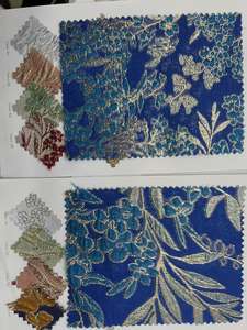 Brokaat Stof Jacquard 100% Polyester Geborduurd Kledingstuk Voor Meisjes - Product Image 4