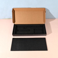 Caja de Embalaje de Cartón Corrugado para Teclado Plegable, Impresión Personalizada, Cumple con RoHS, Material Reciclado, Esponja