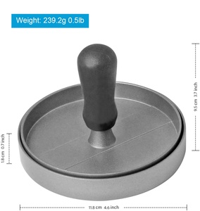 <span class=keywords><strong>Presse</strong></span> à <span class=keywords><strong>Hamburger</strong></span> antiadhésive en métal, lot de 50, pressoir professionnel pour viande, pour <span class=keywords><strong>Hamburger</strong></span>, tenue de fête - Product Image 3