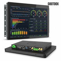 Sistema de Control HVAC con Pantalla Táctil Android Todo en Uno de 7/10.1/15.6/21.5 Pulgadas RK3562 RK3568, Montaje Empotrado, USB para Cajeros Automáticos