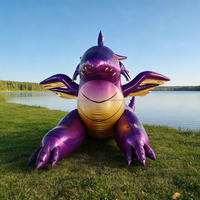 Modèle de dragon gonflable personnalisé Wanjun