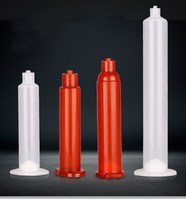 30cc US Type Jetable En Plastique Nouveauté Seringue Double Colle Distributeur Colle