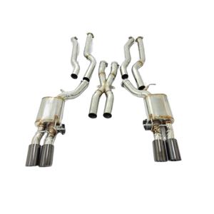 Escape CSZ en Existencia para <span class=keywords><strong>BMW</strong></span> M5 <span class=keywords><strong>E60</strong></span> 5.0L <span class=keywords><strong>V10</strong></span> 2005-2011, Silenciador con Válvulas, Catback con Control Remoto, Escape de Acero Inoxidable - Product Image 1