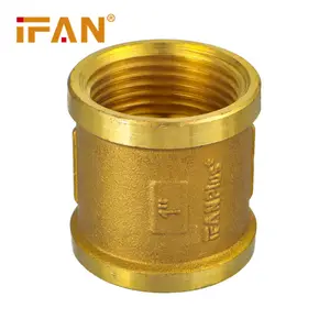 IFAN Wholesale Brass Fittings and Brass Fittings Plumbing 1-1/2 inch Brass Socket for Water System