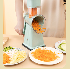 Cortador de Verduras Multifuncional Manual para Cocina - Rebanador y Triturador de Verduras y Papas - Product Image 4