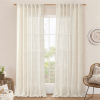 Rideaux Transparents Élégants DaiRui, Style Américain, pour Chambre et Salon – Meilleures Ventes