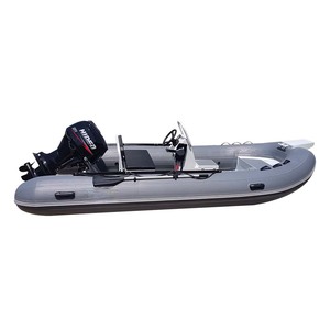 Nervure de coque en aluminium 4.5m 15ft hypalon sauvetage gonflable plancher en aluminium bateau rigide RIB - Product Image 2