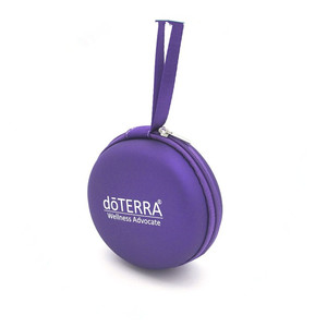 Estuche de transporte de aceite esencial de cuero PU Estuche portátil de viaje para 12 botellas Bolsa de almacenamiento de aceite esencial EVA - Product Image 5