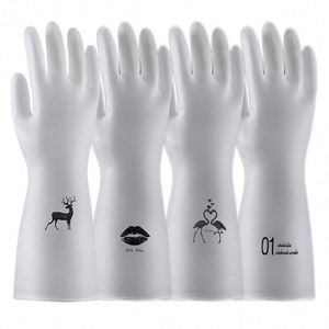 Gants de vaisselle de cuisine OEM & ODM en PVC, gants de nettoyage ménager réutilisables, vente en gros - Product Image 1