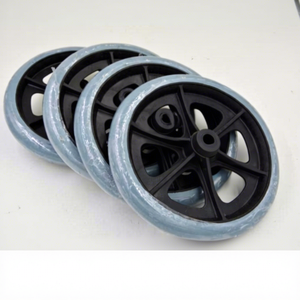 KS <b>Wheel</b> Hub Assembly 8-inch <b>Plastic</b> Front <b>Wheel</b> for Wheelchair Replacement Parts - Product Image 3