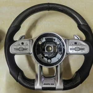 Cubierta de Cuero y Fibra de Carbono para Palancas de Cambio de Volante para Mercedes C200, CLS, Clase S, Clase A/C/E, GLA/GLC/GLB/GLE - Ergonómica - Product Image 5