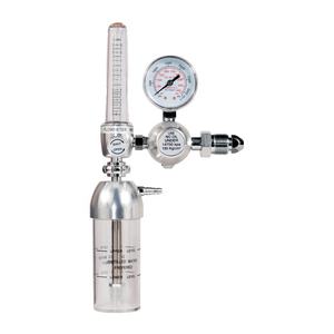 CGA540 Thread Bull Nose Medical Oxygen-Druckregler Bojen-Typ Sauerstoff-Inhalator mit Durchflussmesser und luftbefeuchter-Flasche - Product Image 1