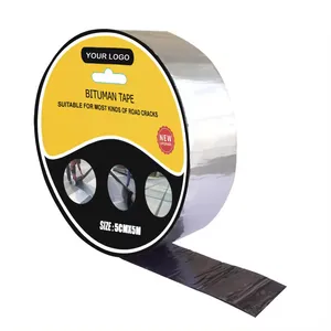 ANTI Basement Waterproof Seal Water Stop Concrete Bitumen Waterproof Tape For Road Crack Seal Hot-Applied Bitumen Tape