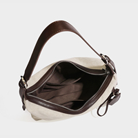 Sacs Boston en toile personnalisés pour femmes, sacs à bandoulière avec fermeture éclair, sacs à main tendance pour femme, sacs de travail, vente en gros