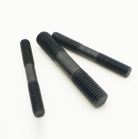 Thread Stud Bolt Threaded Rod Bar Stud Bolt Double Threaded Bolt IN938 DIN976 Black Oxide ASTM A325 A307 GR2 GR5 193 B7