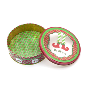 Custom Christmas Round 3 Set <strong>Cake</strong> <strong>Tin</strong> - Product Image 4