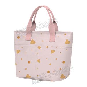 Индивидуальные холщовые Наплечные сумки с полной печатью, изолированная сумка для пикника, сумка-холодильник - Product Image 4