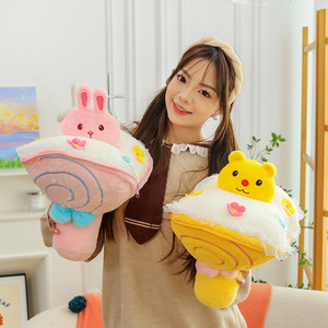 دمية أرنب محشوة على شكل مصاصة كرتونية لطيفة من EZBABY، لعبة قطنية عالية الجودة مقاس 31-50 سم للفتيات من 7-14 سنة - Product Image 3