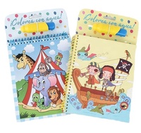 Livre cartonné pour enfants OEM le plus vendu, personnalisable avec reliure spirale et papier offset