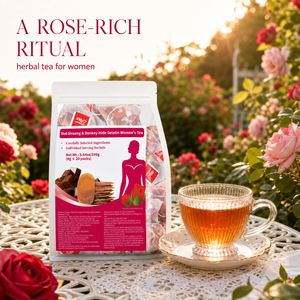 Bolsitas de Té de Ginseng Rojo Natural, 20 Unidades, Mezcla Herbal de Primera Calidad, Bebida Energética para la Vitalidad Femenina, Refresco Diario Puro - Product Image 4