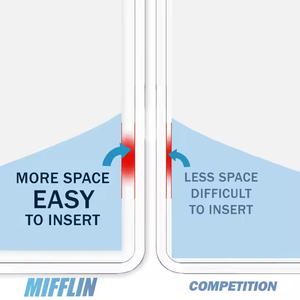 Fábrica de plástico transparente suave Pvc ID Tarjeta de nombre autismo enfermera seguro Horizontal impermeable cremallera nombre insignia titular con Clip - Product Image 6