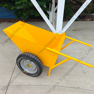 Mezcladora de hormigón móvil de la mejor calidad, máquina mezcladora de hormigón con motor diésel de 500L con 4 ruedas - Product Image 5