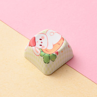 Keyboard key clicker, custom keycap, soccer ball, animal, cat, DIY, custom clicker, stress relief, fidget, keychain toy