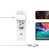 Einbau-Steckdosen leiste mit USB-Unterputz-Steckdose Eingebauter Desktop für Konferenz schrank für Küchen schubladen