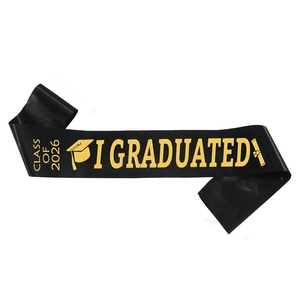 Toque de graduation avec pompon 2026 pour adultes, lycée et université, classe de 2026, cadeaux de graduation pour hommes et femmes - Product Image 6