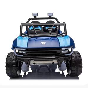 <span class=keywords><strong>Voiture</strong></span> électrique pour enfants avec télécommande 2.4G, lumières LED, batterie rechargeable 12V, <span class=keywords><strong>voiture</strong></span> de course tout-terrain pour enfants - Product Image 2