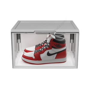 Boîte de rangement à chaussures LED transparente personnalisée, empilable, à ouverture latérale, en plastique acrylique, vente en gros, très demandée - Product Image 1