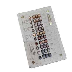 KAISE 2025 Beauty <span class=keywords><strong>Expo</strong></span> – Kit de vernis gel UV LED œil de <span class=keywords><strong>chat</strong></span> Marron Clair de Lune 10 couleurs – Bouteille écologique sans HEMA, sans TPO, non toxique - Product Image 1