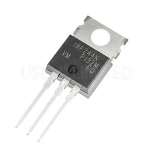 USEMI Original TO-220-3 canal N MOSFET 55V 49A IFRZ44N en Stock para Control de Motor de CC de conmutación de potencia IRFZ44NPBF - Product Image 1