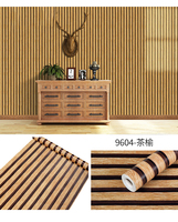 Film PVC Adhésif Grain de Bois Nouveau Design 2024 pour Revêtement de Meuble de Cuisine ou Papier Peint Autocollant