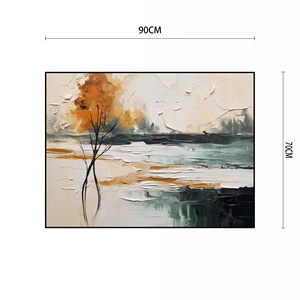<span class=keywords><strong>Darling</strong></span> DRZ90 art contemporain paysage peinture à l'huile sur toile Texture abstraite arbre œuvre peinture maison décorative mur art - Product Image 3
