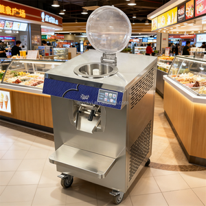 Máquina de Helados Vertical Mvckyi de 24L/H, Máquina de Gelato para Mantener Fresco, Máquina de Helados Continua de Mostrador, Máquina de Helados de Yogurt y Leche 304 - Product Image 1