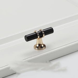Bouton de poignée en T en aluminium de conception originale, quincaillerie de style classique pour commode extérieure, armoire de cuisine, chambre à coucher, salle de bain, hôtels, vente en gros - Product Image 6