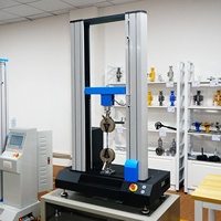 Machine d'essai de traction universelle électronique automatique UTM pour l'essai de résistance à la fatigue de flexion de torsion d'abrasion de tension en plastique en acier