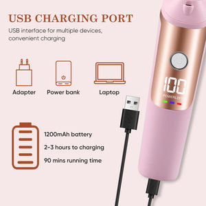 مبرد القدم الكهربائي، أدوات العناية بالقدم، مزيل الجلد الميت والكالو، أداة إزالة الجلد المتصلب والمتشقق، مبرد للقدمين - Product Image 6