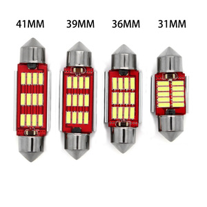 31 36 39 41 Mét Tự Động Festoon 12smd 3014 <span class=keywords><strong>Canbus</strong></span> Dc 12V <span class=keywords><strong>C5W</strong></span> <span class=keywords><strong>LED</strong></span> Festoon Xe Roof Ánh Sáng - Product Image 2