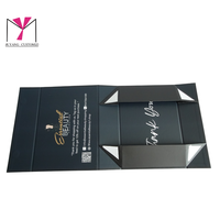 Boîte de cartes de luxe personnalisée avec insert en satin gratuite Boîte d'emballage de haute qualité pour perruque avec nœud